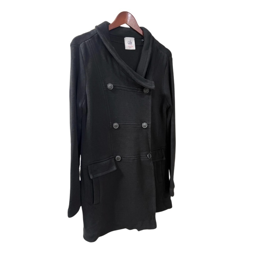 Cabi Love Carol Collection Women Black Peacoat Size M - Picture 2 of 9